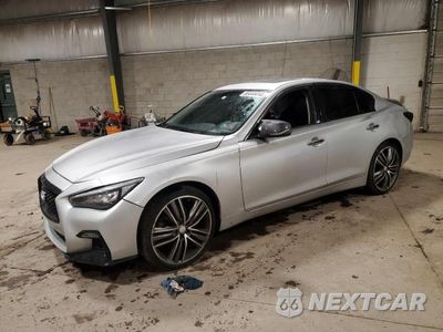 2015 INFINITI Q50 BASE JN1BV7AR3FM421456 - główne zdjęcie licytacji z USA - miniatura
