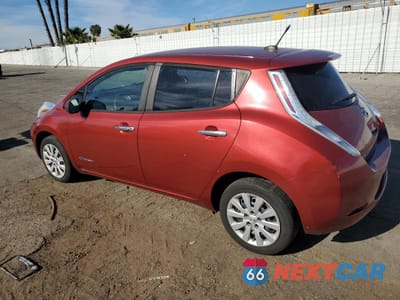 Drugie zdjęcie samochodu z przodu: 2014 NISSAN LEAF S VIN:1N4AZ0CP7EC331768 - miniatura
