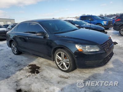 Czwarte zdjęcie samochodu z boku: 2014 VOLKSWAGEN PASSAT SE VIN:1VWBN7A36EC065076 - miniatura