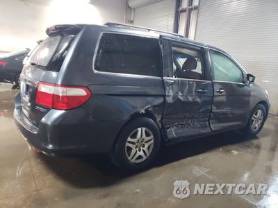Trzecie zdjęcie samochodu z tyłu: 2005 HONDA ODYSSEY EXL VIN:5FNRL38755B072693 - miniatura