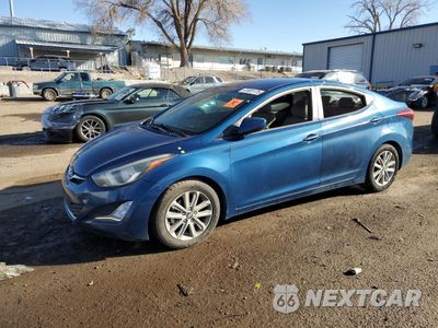 2014 HYUNDAI ELANTRA SE KMHDH4AE7EU091937 - główne zdjęcie licytacji z USA - miniatura