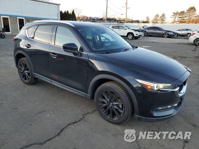 Czwarte zdjęcie samochodu z boku: 2021 MAZDA CX-5 GRAND TOURING RESERVE VIN:JM3KFBAY6M0309783 - miniatura