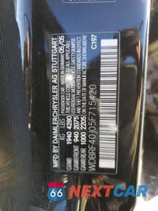 Zdjęcie 12 z 12 samochodu: 2005 MERCEDES-BENZ C 230K SPORT SEDAN VIN:WDBRF40J05F715420 - miniatura