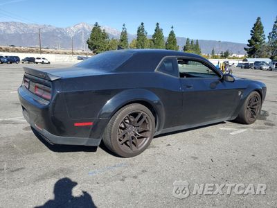 Trzecie zdjęcie samochodu z tyłu: 2018 DODGE CHALLENGER SRT HELLCAT VIN:2C3CDZC99JH138217 - miniatura