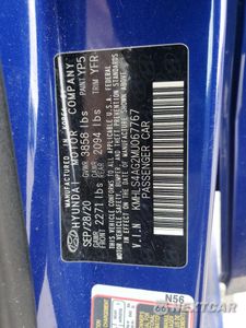 Zdjęcie 13 z 13 samochodu: 2021 HYUNDAI ELANTRA SEL VIN:KMHLS4AG2MU067767 - miniatura