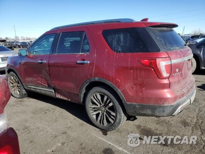 Drugie zdjęcie samochodu z przodu: 2017 FORD EXPLORER PLATINUM VIN:1FM5K8HT2HGE25277 - miniatura