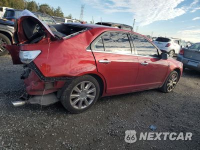 Trzecie zdjęcie samochodu z tyłu: 2010 LINCOLN MKZ VIN:3LNHL2GCXAR609261 - miniatura