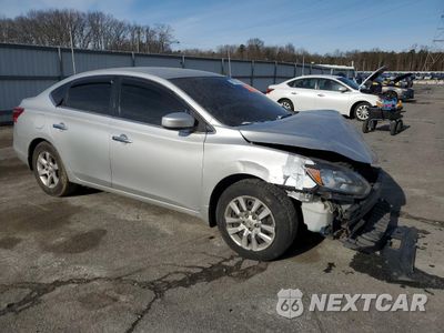 Czwarte zdjęcie samochodu z boku: 2017 NISSAN SENTRA S VIN:3N1AB7AP2HY379798 - miniatura