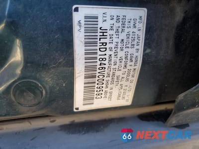 Zdjęcie 15 z 15 samochodu: 1997 HONDA CR-V LX VIN:JHLRD1846VC009593 - miniatura