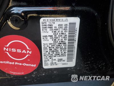 Zdjęcie 13 z 13 samochodu: 2020 NISSAN ROGUE S VIN:JN8AT2MT1LW030609 - miniatura