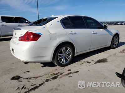Trzecie zdjęcie samochodu z tyłu: 2011 INFINITI G37 BASE VIN:JN1CV6AP8BM305242 - miniatura