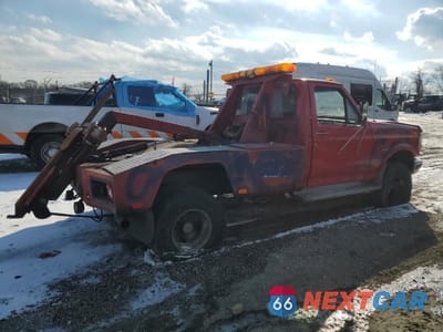 Trzecie zdjęcie samochodu z tyłu: 1997 FORD F350 VIN:1FDKF38F2VEA87844 - miniatura