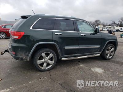 Trzecie zdjęcie samochodu z tyłu: 2011 JEEP GRAND CHEROKEE OVERLAND VIN:1J4RR6GT2BC607075 - miniatura