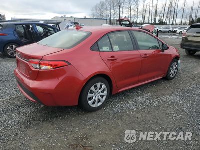 Trzecie zdjęcie samochodu z tyłu: 2020 TOYOTA COROLLA LE VIN:JTDEPRAE6LJ114535 - miniatura