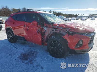 Czwarte zdjęcie samochodu z boku: 2021 CHEVROLET BLAZER RS VIN:3GNKBERS5MS554094 - miniatura