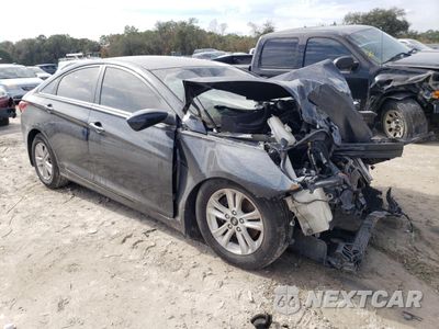 Czwarte zdjęcie samochodu z boku: 2013 HYUNDAI SONATA GLS VIN:5NPEB4AC3DH548602 - miniatura