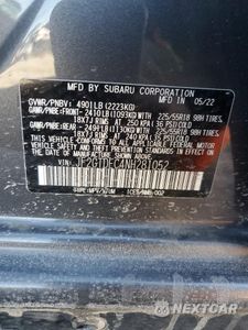 Zdjęcie 15 z 15 samochodu: 2022 SUBARU CROSSTREK PREMIUM VIN:JF2GTDEC4NH281052 - miniatura