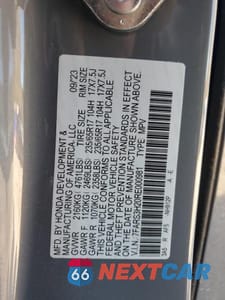Zdjęcie 13 z 13 samochodu: 2024 HONDA CR-V LX VIN:7FARS3H20RE000981 - miniatura