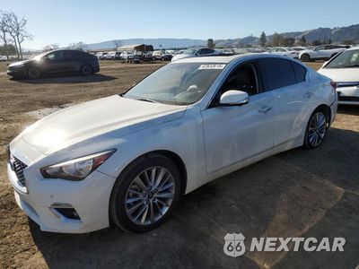 2021 INFINITI Q50 LUXE JN1EV7BP3MM703409 - główne zdjęcie licytacji z USA - miniatura