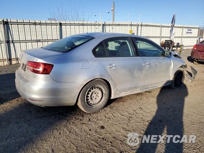 Trzecie zdjęcie samochodu z tyłu: 2015 VOLKSWAGEN JETTA BASE VIN:3VW2K7AJ3FM276775 - miniatura