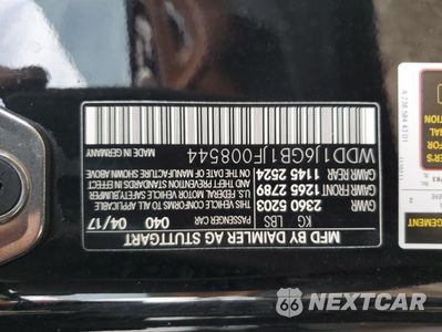 Zdjęcie 14 z 15 samochodu: 2018 MERCEDES-BENZ E 400 4MATIC VIN:WDD1J6GB1JF008544 - miniatura