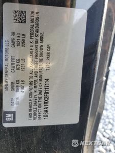 Zdjęcie 14 z 14 samochodu: 2015 CADILLAC ATS VIN:1G6AA1RX2F0117114 - miniatura