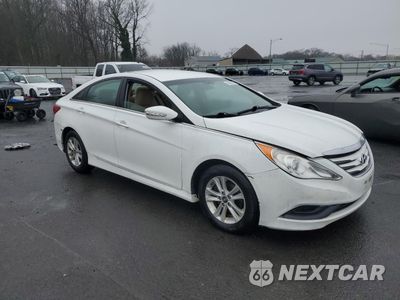 Czwarte zdjęcie samochodu z boku: 2014 HYUNDAI SONATA GLS VIN:5NPEB4ACXEH814313 - miniatura