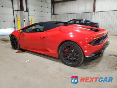 Drugie zdjęcie samochodu z przodu: 2017 LAMBORGHINI HURACAN VIN:ZHWUR2ZF5HLA06794 - miniatura