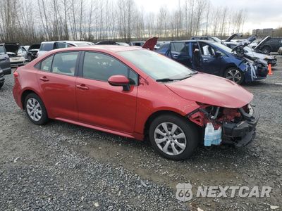 Czwarte zdjęcie samochodu z boku: 2020 TOYOTA COROLLA LE VIN:JTDEPRAE6LJ114535 - miniatura