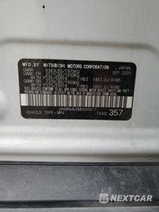 Zdjęcie 13 z 14 samochodu: 2021 MITSUBISHI OUTLANDER SPORT ES VIN:JA4ARUAU2MU000917 - miniatura