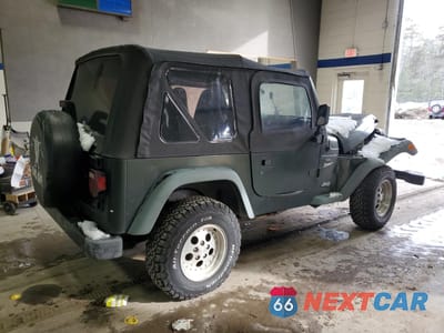 Trzecie zdjęcie samochodu z tyłu: 1997 JEEP WRANGLER / TJ SPORT VIN:1J4FY19S8VP545479 - miniatura