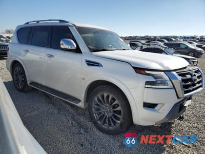 Czwarte zdjęcie samochodu z boku: 2023 NISSAN ARMADA PLATINUM VIN:JN8AY2CD3P9690375 - miniatura