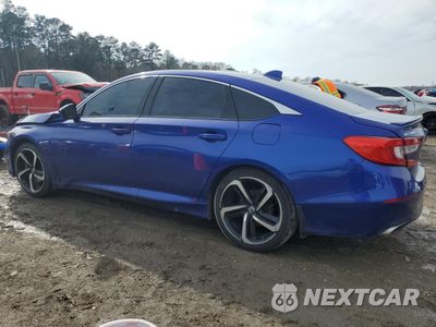 Drugie zdjęcie samochodu z przodu: 2018 HONDA ACCORD SPORT VIN:1HGCV1F38JA139974 - miniatura