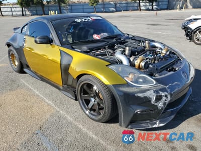 Czwarte zdjęcie samochodu z boku: 2007 NISSAN 350Z COUPE VIN:JN1BZ34D57M505681 - miniatura