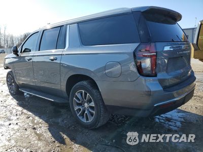 Drugie zdjęcie samochodu z przodu: 2022 CHEVROLET SUBURBAN K1500 LT VIN:1GNSKCKDXNR264437 - miniatura