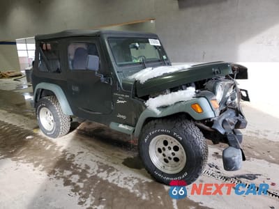 Czwarte zdjęcie samochodu z boku: 1997 JEEP WRANGLER / TJ SPORT VIN:1J4FY19S8VP545479 - miniatura