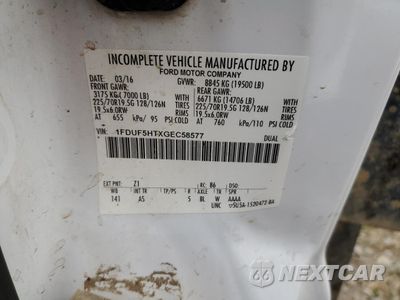 Zdjęcie 12 z 12 samochodu: 2016 FORD F550 SUPER DUTY VIN:1FDUF5HTXGEC58577 - miniatura