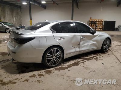Trzecie zdjęcie samochodu z tyłu: 2015 INFINITI Q50 BASE VIN:JN1BV7AR3FM421456 - miniatura