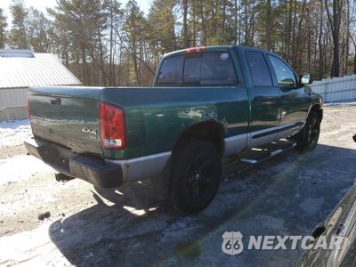 Trzecie zdjęcie samochodu z tyłu: 2004 DODGE RAM 1500 ST VIN:1D7HU18D94S566405 - miniatura