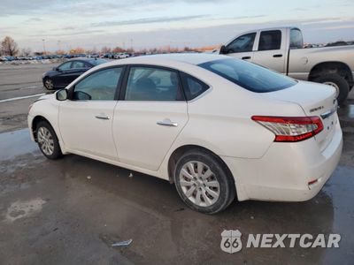 Drugie zdjęcie samochodu z przodu: 2014 NISSAN SENTRA S VIN:3N1AB7AP8EL689429 - miniatura