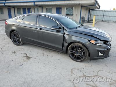 Czwarte zdjęcie samochodu z boku: 2020 FORD FUSION TITANIUM VIN:3FA6P0D91LR193235 - miniatura
