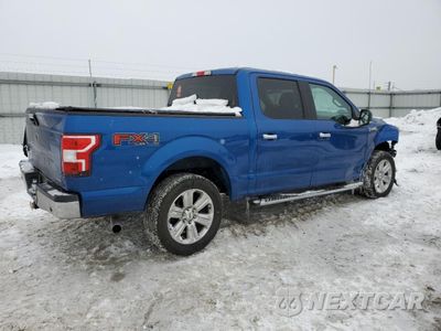 Trzecie zdjęcie samochodu z tyłu: 2018 FORD F150 SUPERCREW VIN:1FTEW1EG1JFB67790 - miniatura