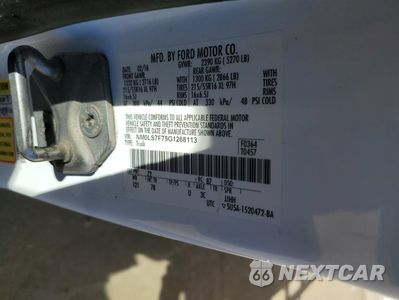 Zdjęcie 14 z 14 samochodu: 2016 FORD TRANSIT CONNECT XLT VIN:NM0LS7F75G1268113 - miniatura