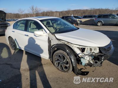 Czwarte zdjęcie samochodu z boku: 2017 HONDA ACCORD EXL VIN:1HGCR2F83HA079084 - miniatura