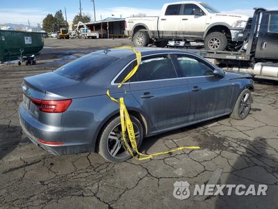 Trzecie zdjęcie samochodu z tyłu: 2017 AUDI A4 PREMIUM PLUS VIN:WAUENAF43HN064262 - miniatura