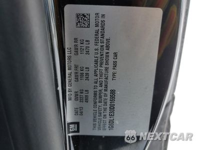 Zdjęcie 14 z 14 samochodu: 2013 CADILLAC CTS PERFORMANCE COLLECTION VIN:1G6DL1E30D0169588 - miniatura