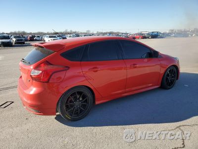 Trzecie zdjęcie samochodu z tyłu: 2013 FORD FOCUS ST VIN:1FADP3L92DL127528 - miniatura