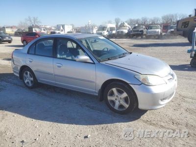 Czwarte zdjęcie samochodu z boku: 2004 HONDA CIVIC EX VIN:1HGES26724L011846 - miniatura