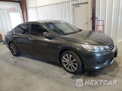 Czwarte zdjęcie samochodu z boku: 2014 HONDA ACCORD SPORT VIN:1HGCR2F59EA031106 - miniatura