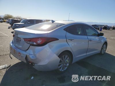 Trzecie zdjęcie samochodu z tyłu: 2015 HYUNDAI ELANTRA SE VIN:KMHDH4AE5FU303137 - miniatura
